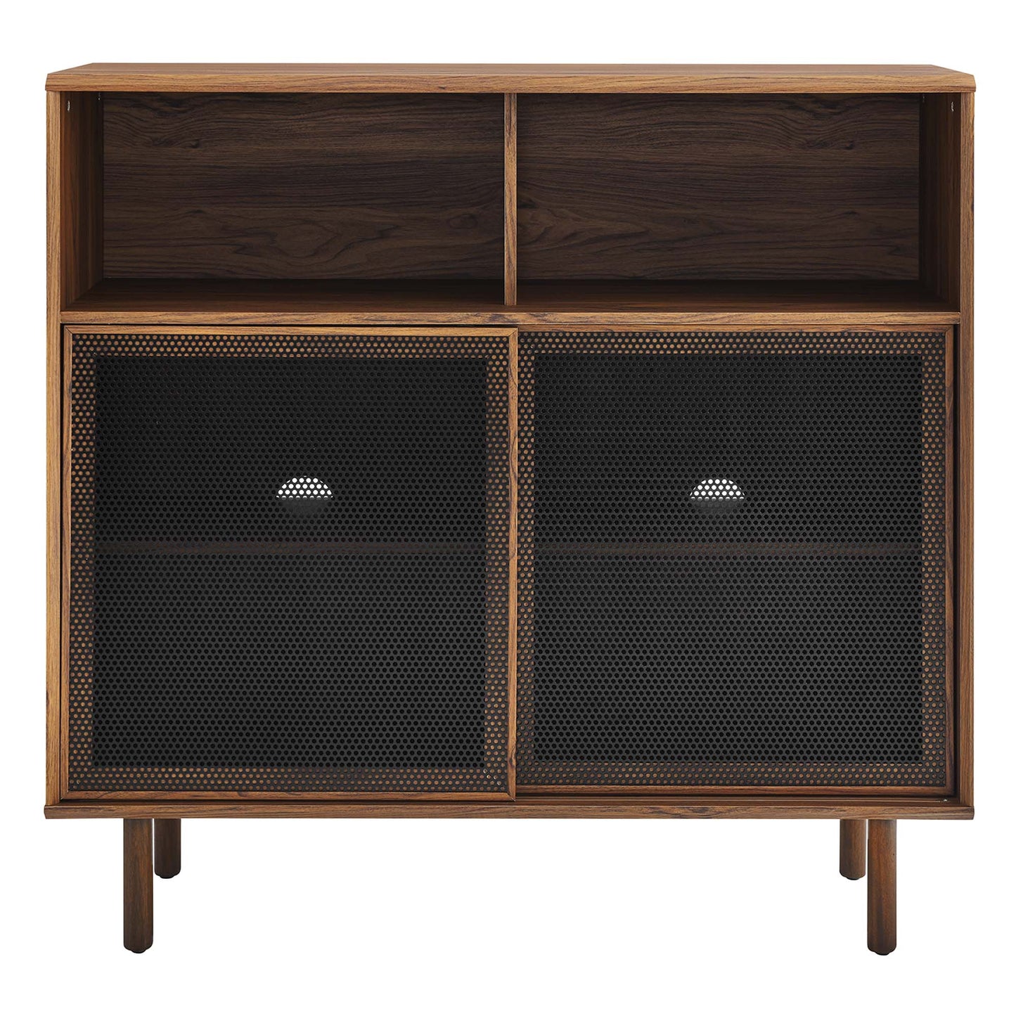 Modway - Kurtis 47" Display Cabinet by Modway  Living Room Decor Brown - EEI-6237-WAL