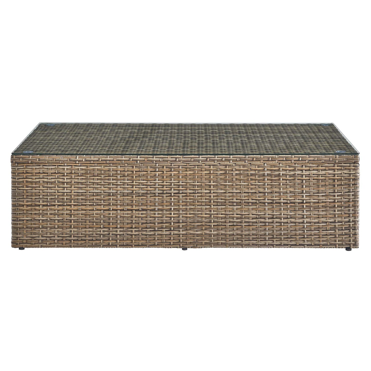 Modway Outlet Convene Outdoor Patio Coffee Table by Modway  Outdoor Furniture Furniture Brown - EEI-6239