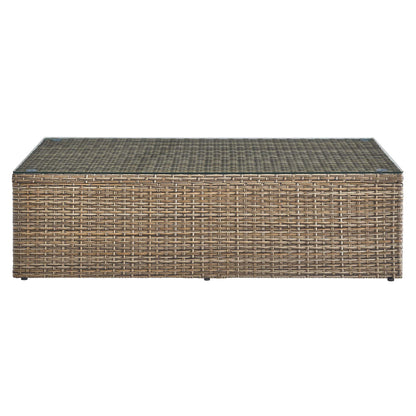 Modway Outlet Convene Outdoor Patio Coffee Table by Modway  Outdoor Furniture Furniture Brown - EEI-6239