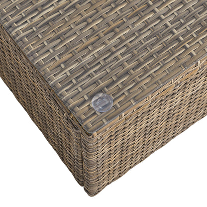 Modway Outlet Convene Outdoor Patio Coffee Table by Modway  Outdoor Furniture Furniture Brown - EEI-6239