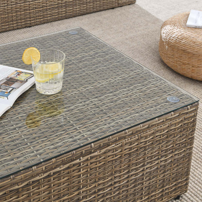 Modway Outlet Convene Outdoor Patio Coffee Table by Modway  Outdoor Furniture Furniture Brown - EEI-6239