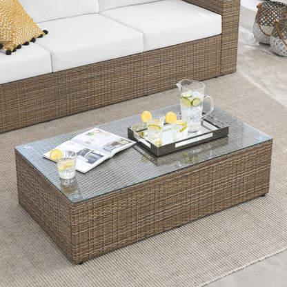 Modway Outlet Convene Outdoor Patio Coffee Table by Modway  Outdoor Furniture Furniture Brown - EEI-6239