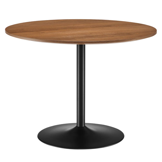 Modway - Amuse 40" Dining Table by Modway  Bar and Dining Bar and Dining Tables Brown - EEI-6249-BLK-WAL