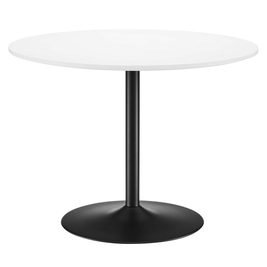 Modway - Amuse 40" Dining Table by Modway  Bar and Dining Bar and Dining Tables White - EEI-6249-BLK-WHI