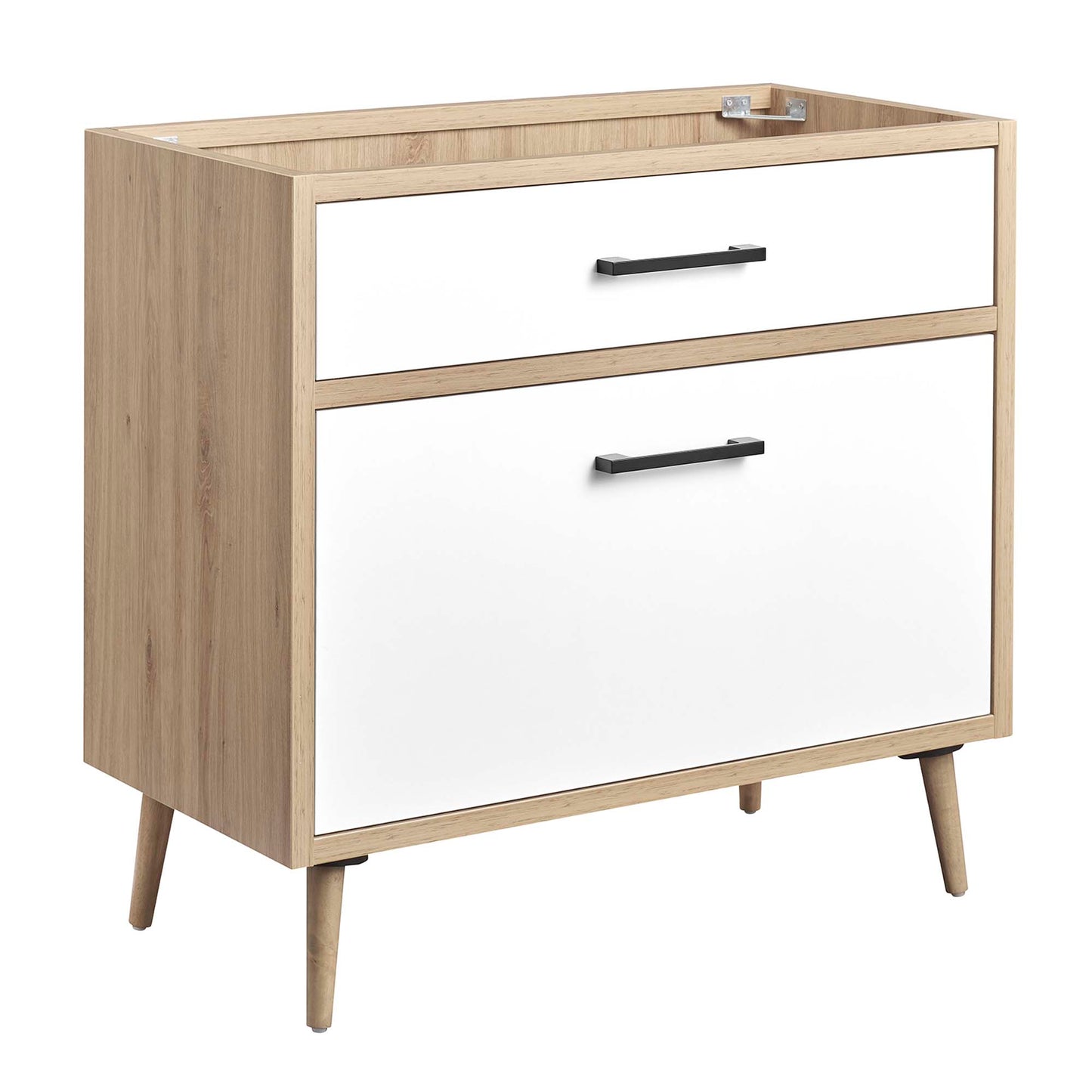Modway - Maverick 36" Bathroom Vanity Cabinet Sink Basin Not Included by Modway  Bathroom Vanities White - EEI-6268-OAK-WHI