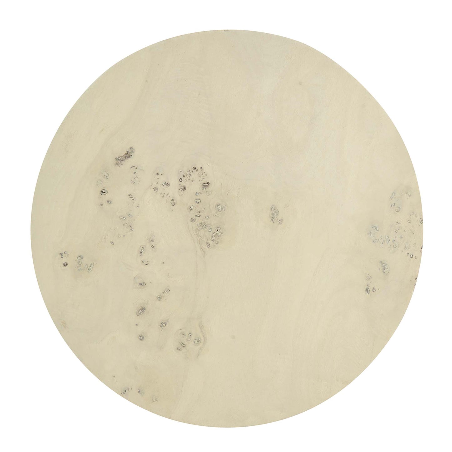 Modway - Cosmos 16" Round Burl Wood Side Table by Modway  Living Room Tables Brown - EEI-6271-BLB
