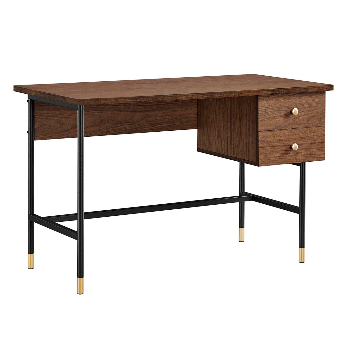 Modway Outlet Nexus Office Desk by Modway  Office Furniture Furniture Black Walnut - EEI-6284-BLK-WAL