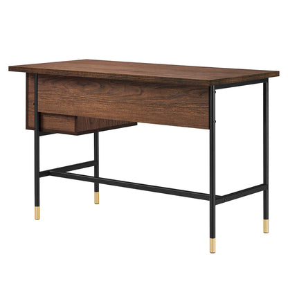 Modway Outlet Nexus Office Desk by Modway  Office Furniture Furniture Black Walnut - EEI-6284-BLK-WAL