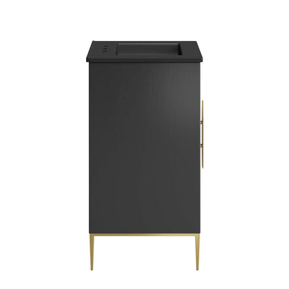 Modway - Awaken 24" Bathroom Vanity by Modway  Bathroom Vanities Black - EEI-6291-BLK-BLK