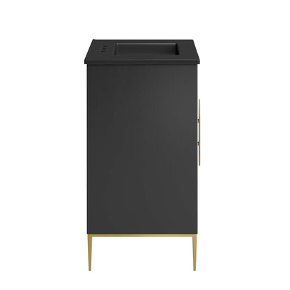 Modway - Awaken 30" Bathroom Vanity by Modway  Bathroom Vanities Black - EEI-6295-BLK-BLK