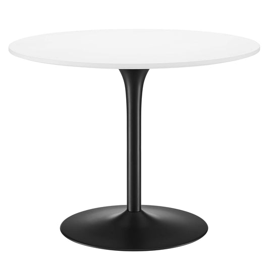 Modway - Pursuit 40" Dining Table by Modway  Bar and Dining Bar and Dining Tables Black - EEI-6313-WHI-BLK
