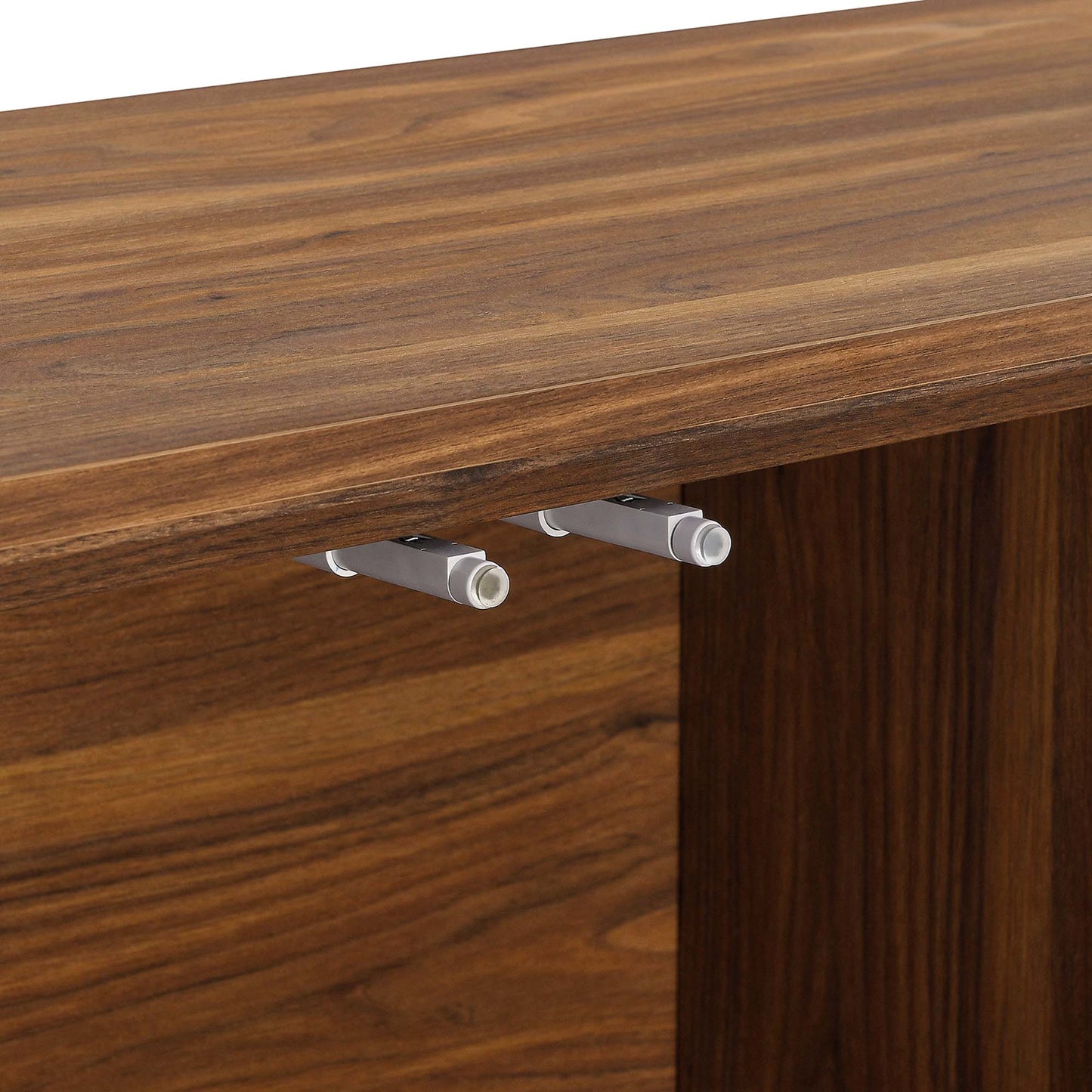 Modway - Harper Chevron Sideboard by Modway  Living Room Decor Brown - EEI-6336-WAL