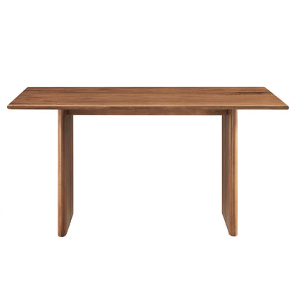 Modway - Amistad 60" Wood Dining Table by Modway  Bar and Dining Bar and Dining Tables Brown - EEI-6338-WAL