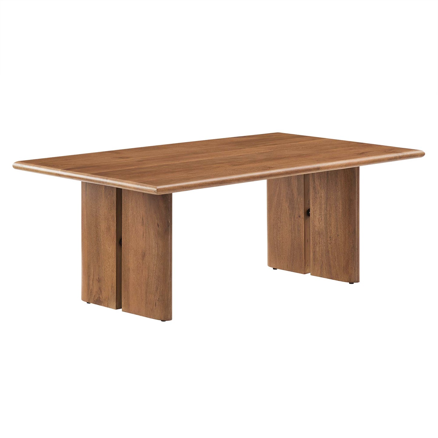 Modway - Amistad Wood Coffee Table by Modway  Living Room Tables Brown - EEI-6341-WAL