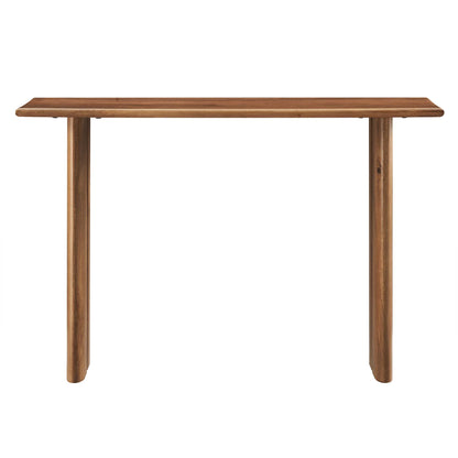Modway - Amistad Wood Console Table by Modway  Living Room Tables Brown - EEI-6342-WAL