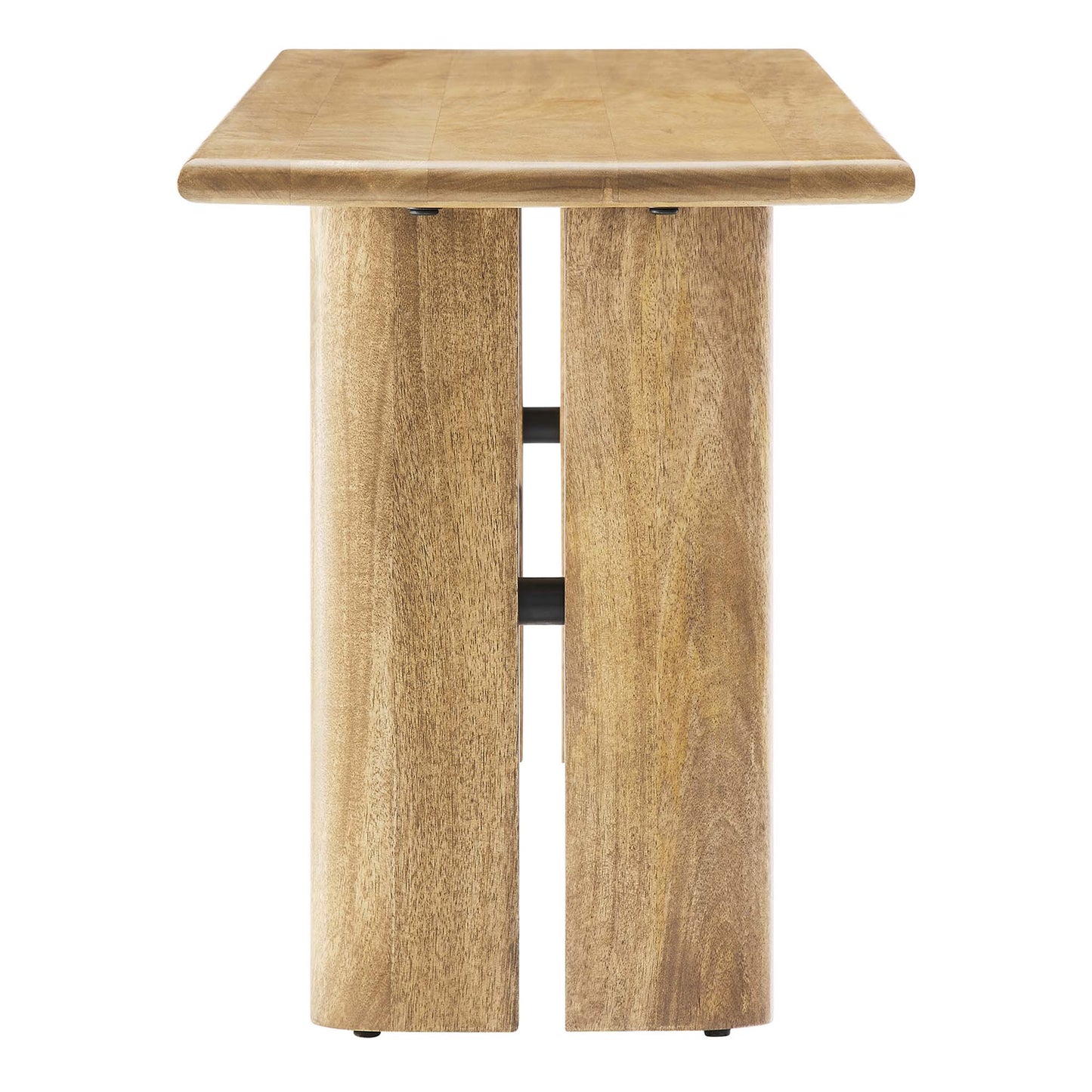 Modway - Amistad 46" Wood Bench by Modway  Living Room Benches and Stools Brown - EEI-6343-OAK