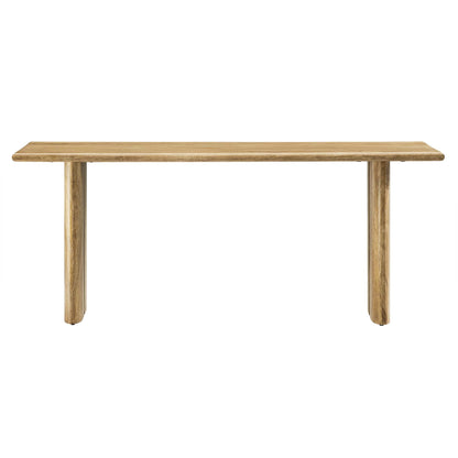 Modway - Amistad 46" Wood Bench by Modway  Living Room Benches and Stools Brown - EEI-6343-OAK
