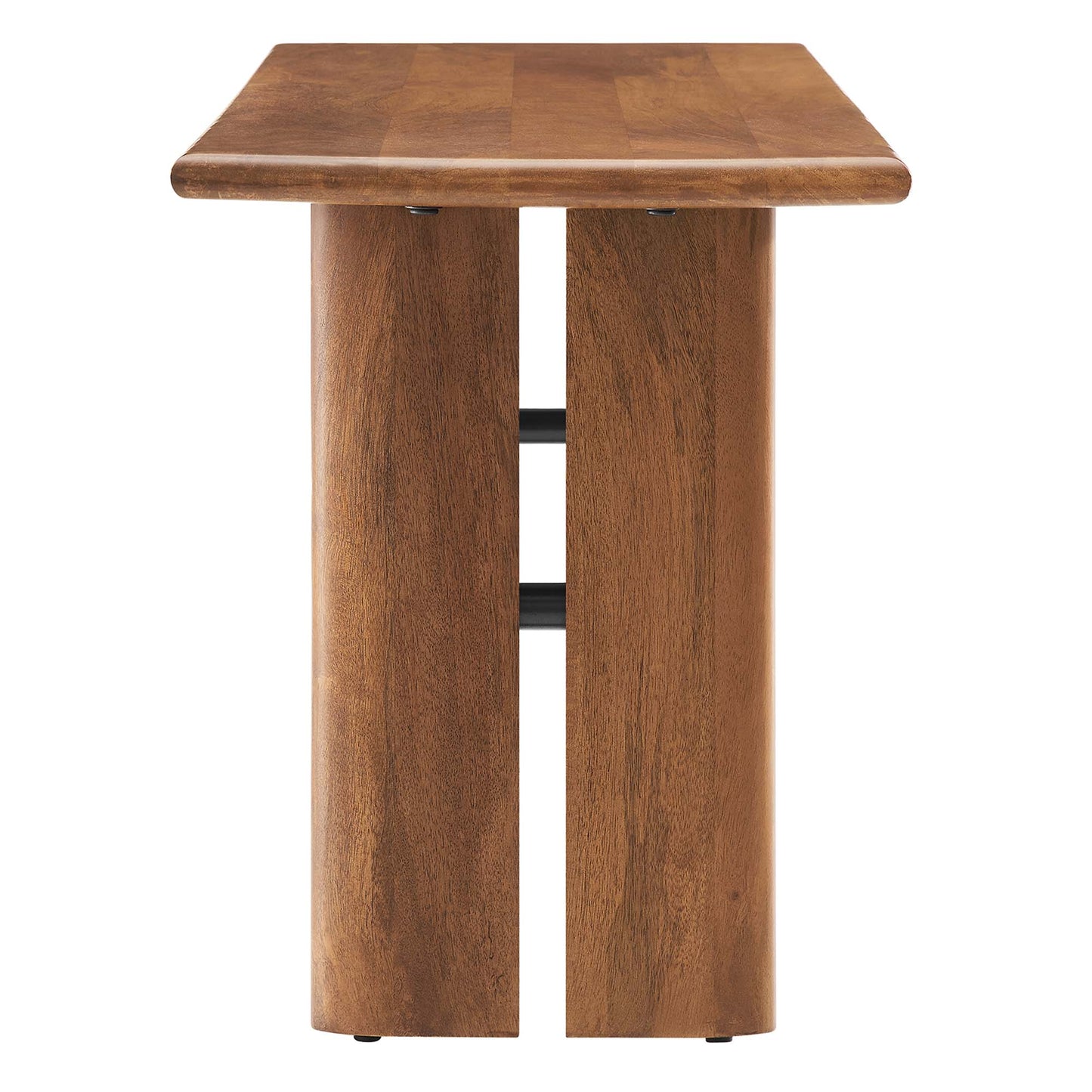 Modway - Amistad 46" Wood Bench by Modway  Living Room Benches and Stools Brown - EEI-6343-WAL