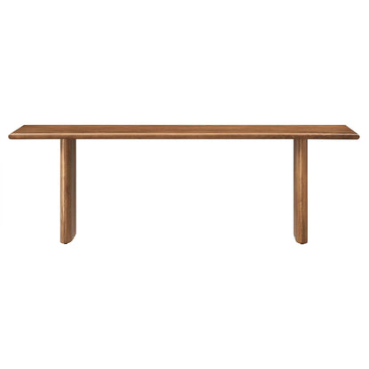 Modway - Amistad 58" Wood Bench by Modway  Living Room Benches and Stools Brown - EEI-6344-WAL