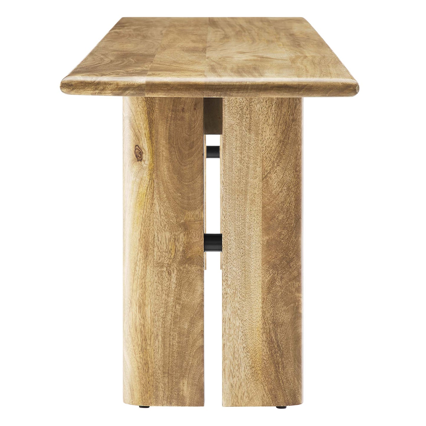 Modway - Amistad 72" Wood Bench by Modway  Living Room Benches and Stools Brown - EEI-6345-OAK