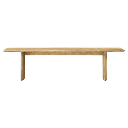 Modway - Amistad 72" Wood Bench by Modway  Living Room Benches and Stools Brown - EEI-6345-OAK