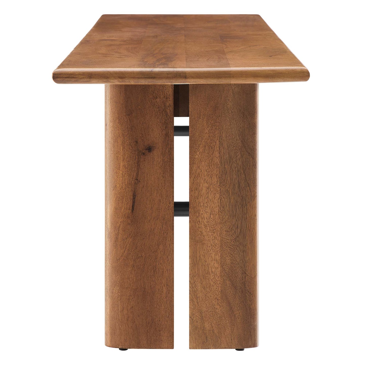 Modway - Amistad 72" Wood Bench by Modway  Living Room Benches and Stools Brown - EEI-6345-WAL