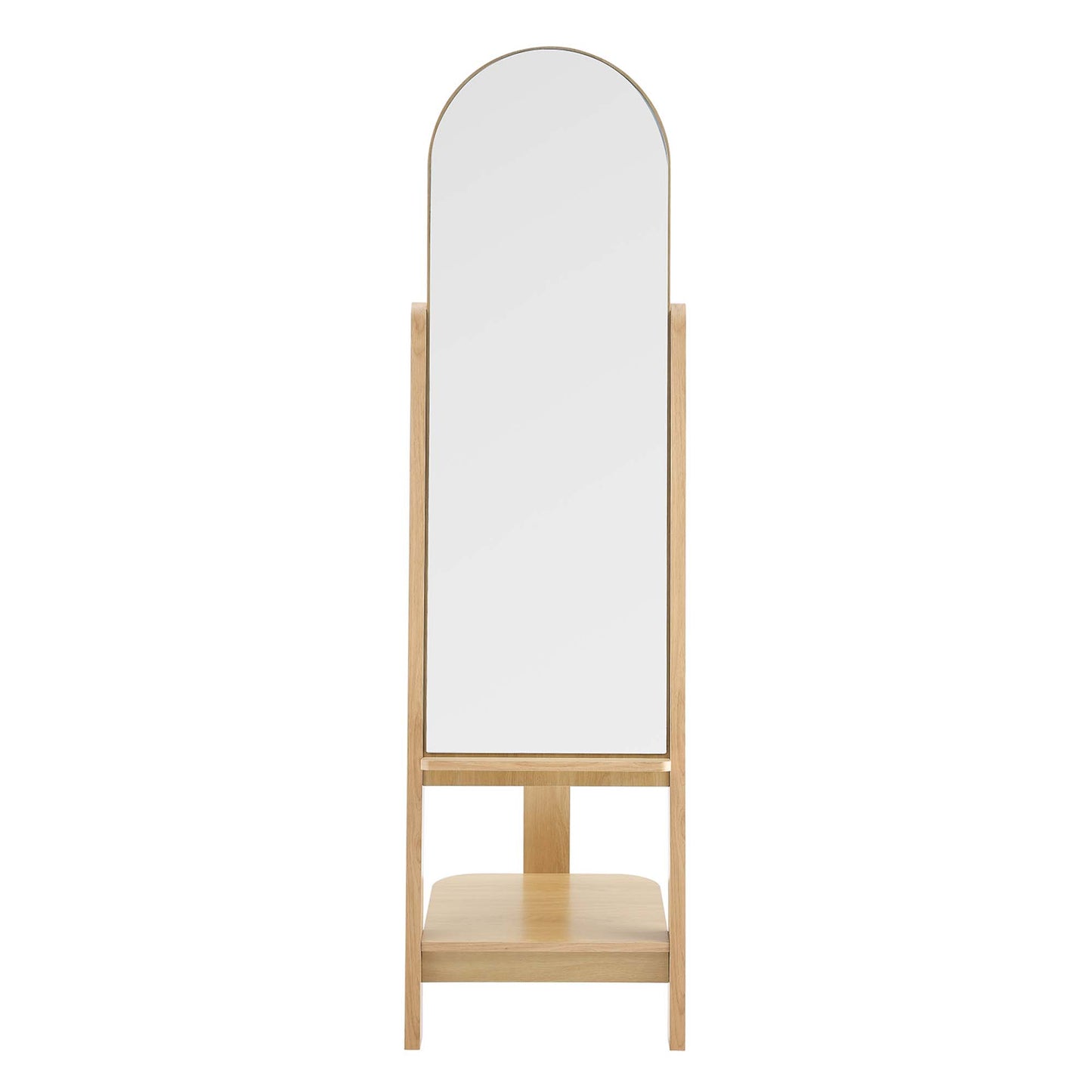 Modway - Ascend Standing Mirror by Modway  Bedroom Case Goods Brown - EEI-6346-OAK