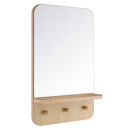 Modway - Lumina Mirror by Modway  Bedroom Case Goods Brown - EEI-6348-OAK