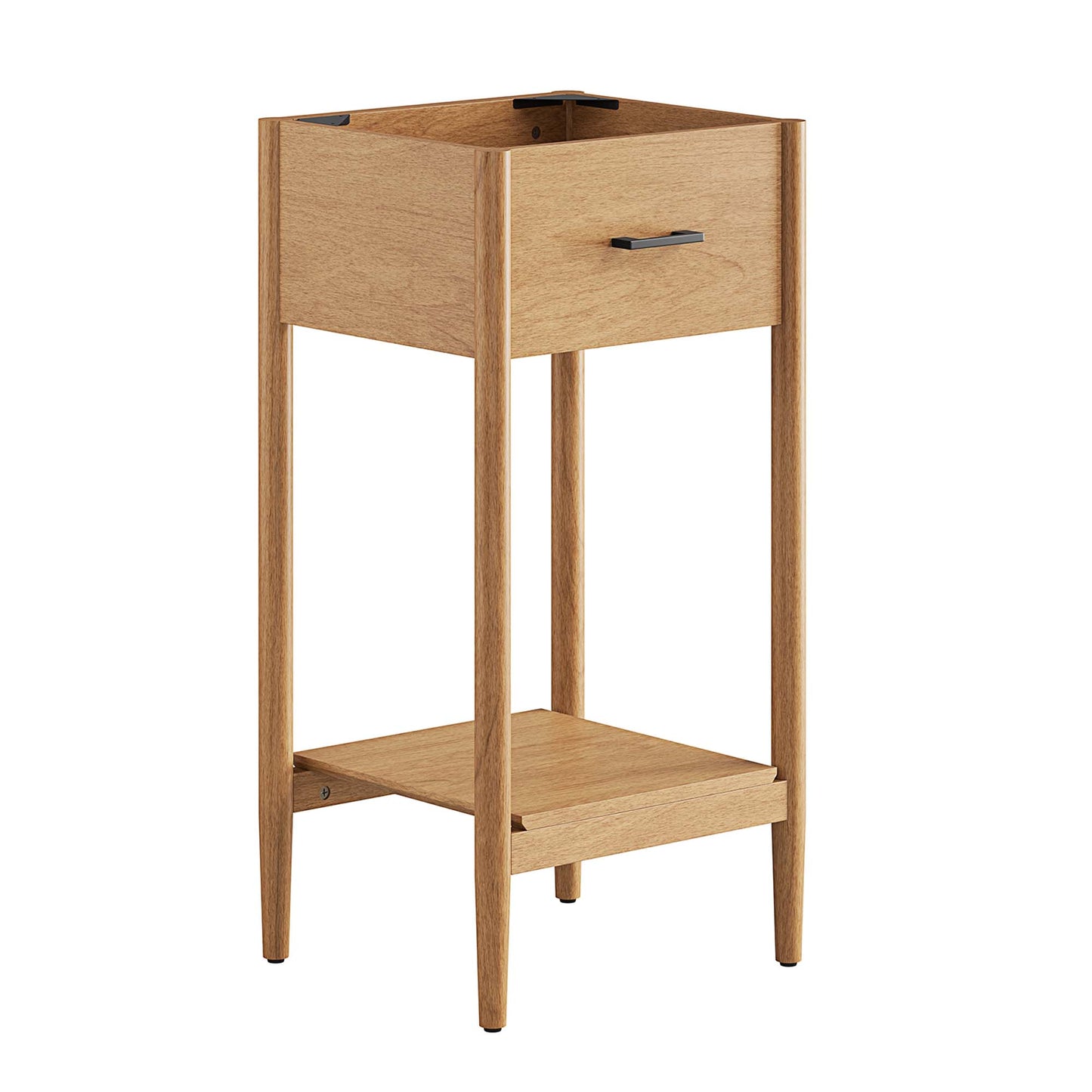 Modway - Zaire 18" Bathroom Vanity Cabinet (Sink Basin Not Included) by Modway  Bathroom Vanities Brown - EEI-6351-NAT