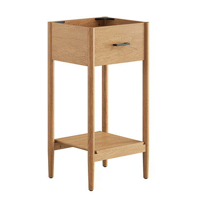 Modway - Zaire 18" Bathroom Vanity Cabinet (Sink Basin Not Included) by Modway  Bathroom Vanities Brown - EEI-6351-NAT