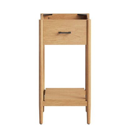 Modway - Zaire 18" Bathroom Vanity Cabinet (Sink Basin Not Included) by Modway  Bathroom Vanities Brown - EEI-6351-NAT