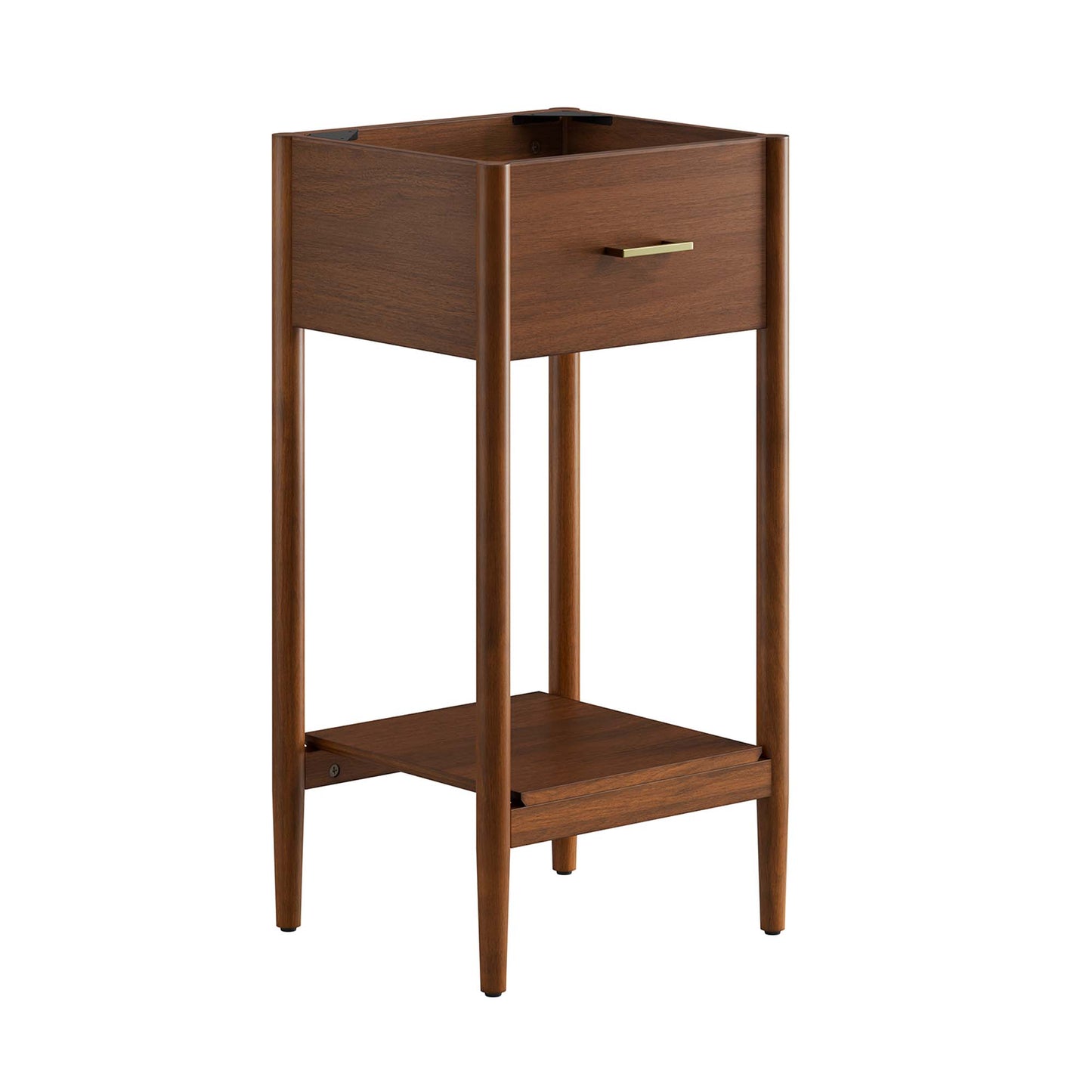 Modway - Zaire 18" Bathroom Vanity Cabinet (Sink Basin Not Included) by Modway  Bathroom Vanities Brown - EEI-6351-WAL