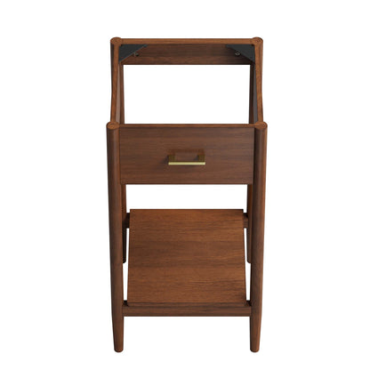 Modway - Zaire 18" Bathroom Vanity Cabinet (Sink Basin Not Included) by Modway  Bathroom Vanities Brown - EEI-6351-WAL