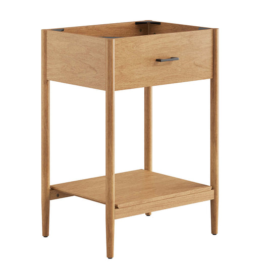 Modway - Zaire 24" Bathroom Vanity Cabinet (Sink Basin Not Included) by Modway  Bathroom Vanities Brown - EEI-6352-NAT