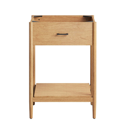 Modway - Zaire 24" Bathroom Vanity Cabinet (Sink Basin Not Included) by Modway  Bathroom Vanities Brown - EEI-6352-NAT