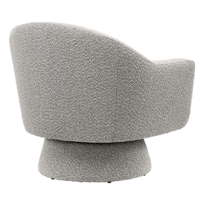 Modway - Astral Boucle Fabric Swivel Chair by Modway  Living Room Sofas and Armchairs Oatmeal - EEI-6359-TAU
