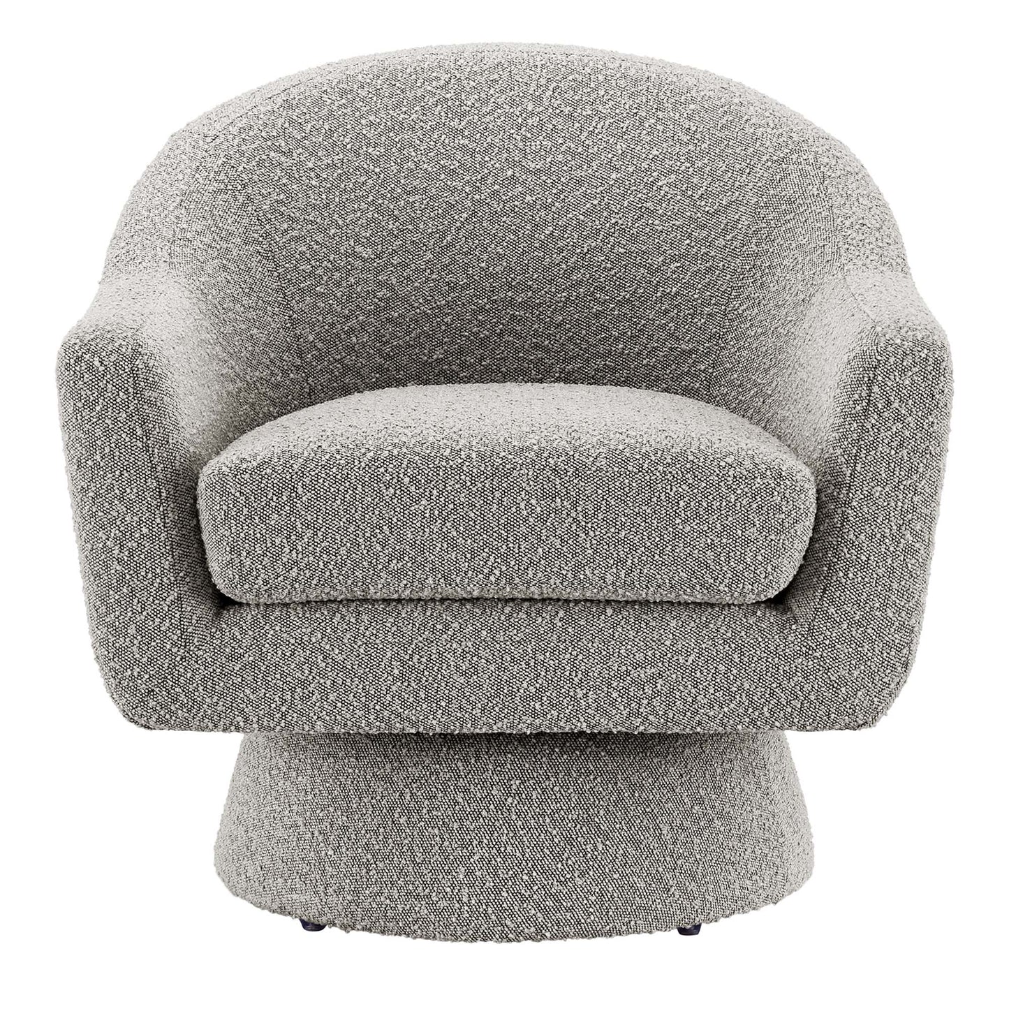 Modway - Astral Boucle Fabric Swivel Chair by Modway  Living Room Sofas and Armchairs Oatmeal - EEI-6359-TAU
