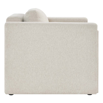 Modway - Visible Fabric Armchair by Modway  Living Room Sofas and Armchairs White - EEI-6373-IVO
