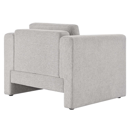 Modway Outlet Visible Fabric Armchair by Modway  Living Room Furniture Light Gray - EEI-6373-LGR