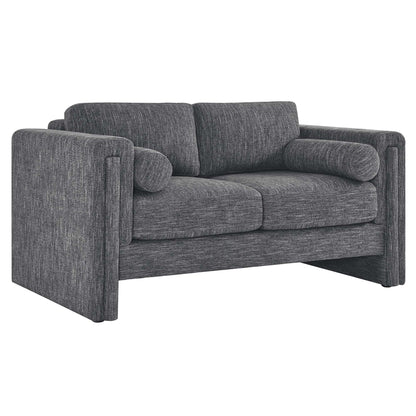 Modway Outlet Visible Fabric Loveseat by Modway  Living Room Furniture Gray - EEI-6375-GRY