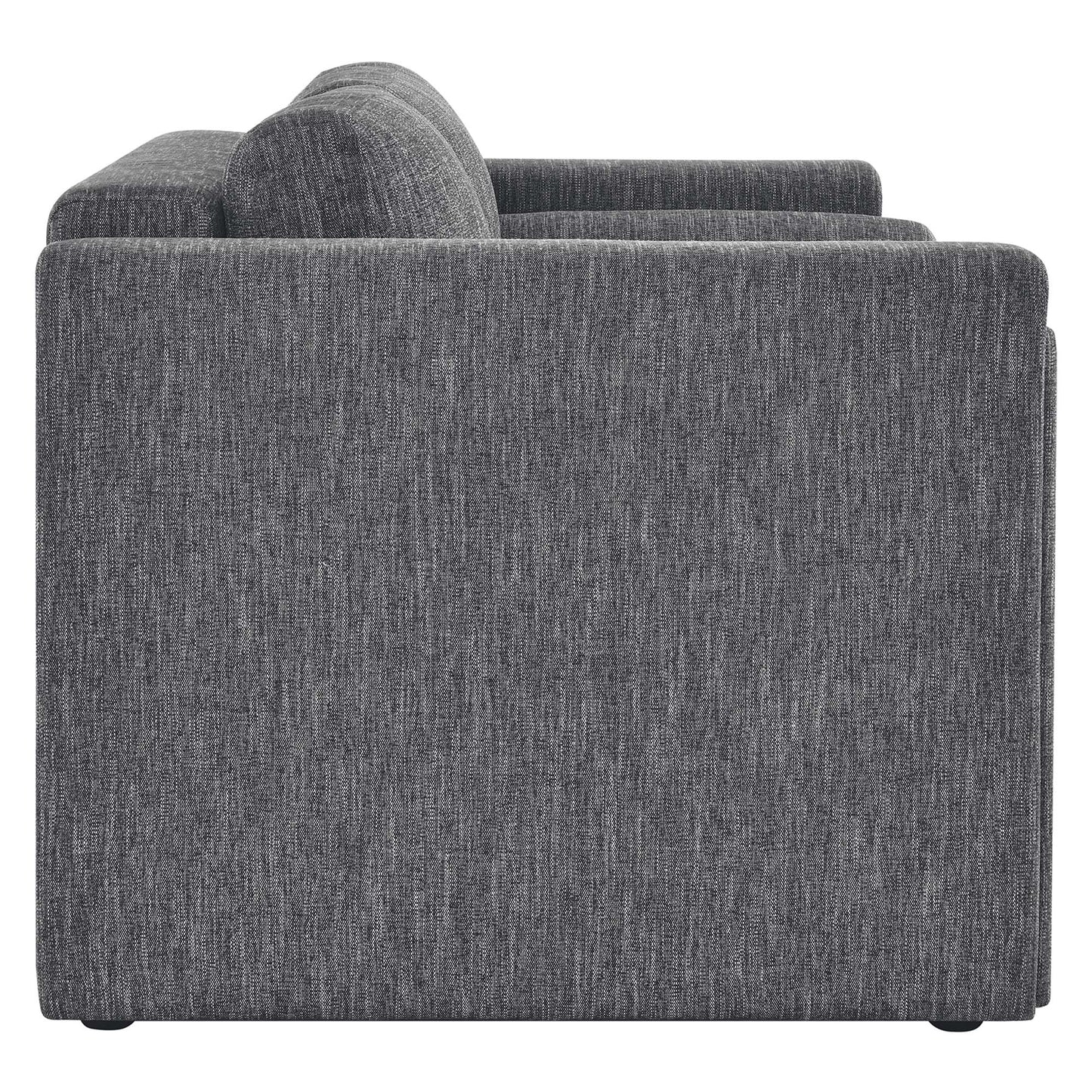 Modway Outlet Visible Fabric Loveseat by Modway  Living Room Furniture Gray - EEI-6375-GRY