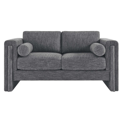 Modway Outlet Visible Fabric Loveseat by Modway  Living Room Furniture Gray - EEI-6375-GRY