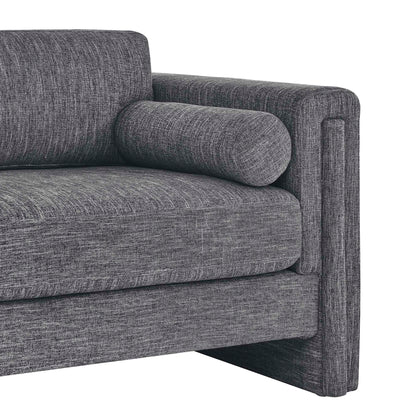 Modway Outlet Visible Fabric Loveseat by Modway  Living Room Furniture Gray - EEI-6375-GRY