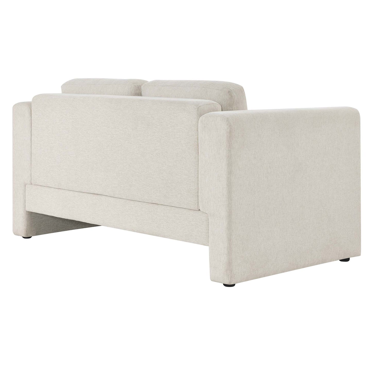 Modway Outlet Visible Fabric Loveseat by Modway  Living Room Furniture Ivory - EEI-6375-IVO