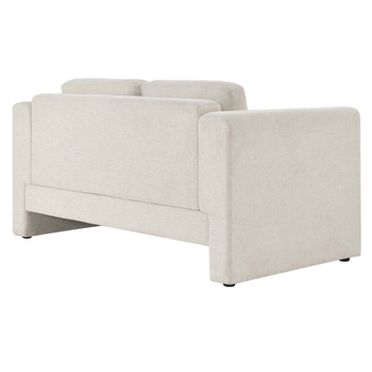 Modway Outlet Visible Fabric Loveseat by Modway  Living Room Furniture Ivory - EEI-6375-IVO