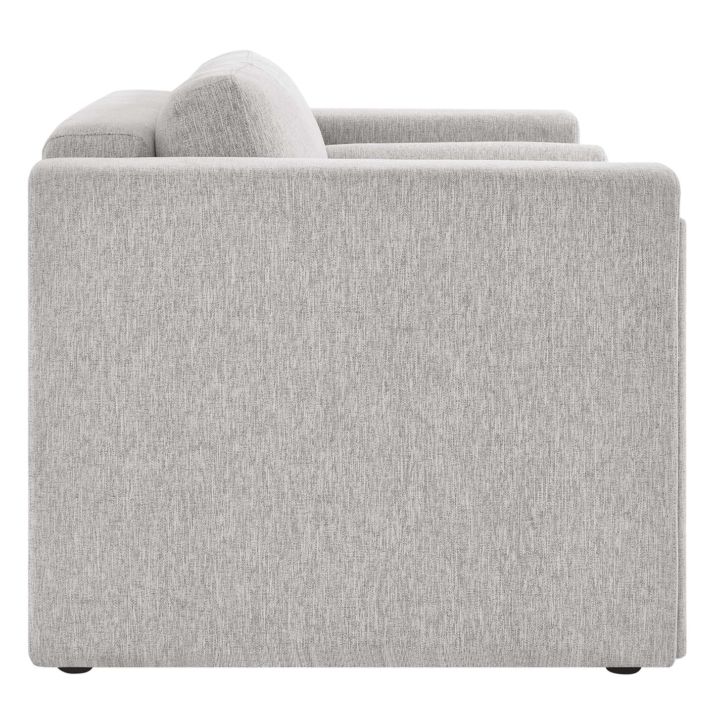 Modway Outlet Visible Fabric Loveseat by Modway  Living Room Furniture Light Gray - EEI-6375-LGR