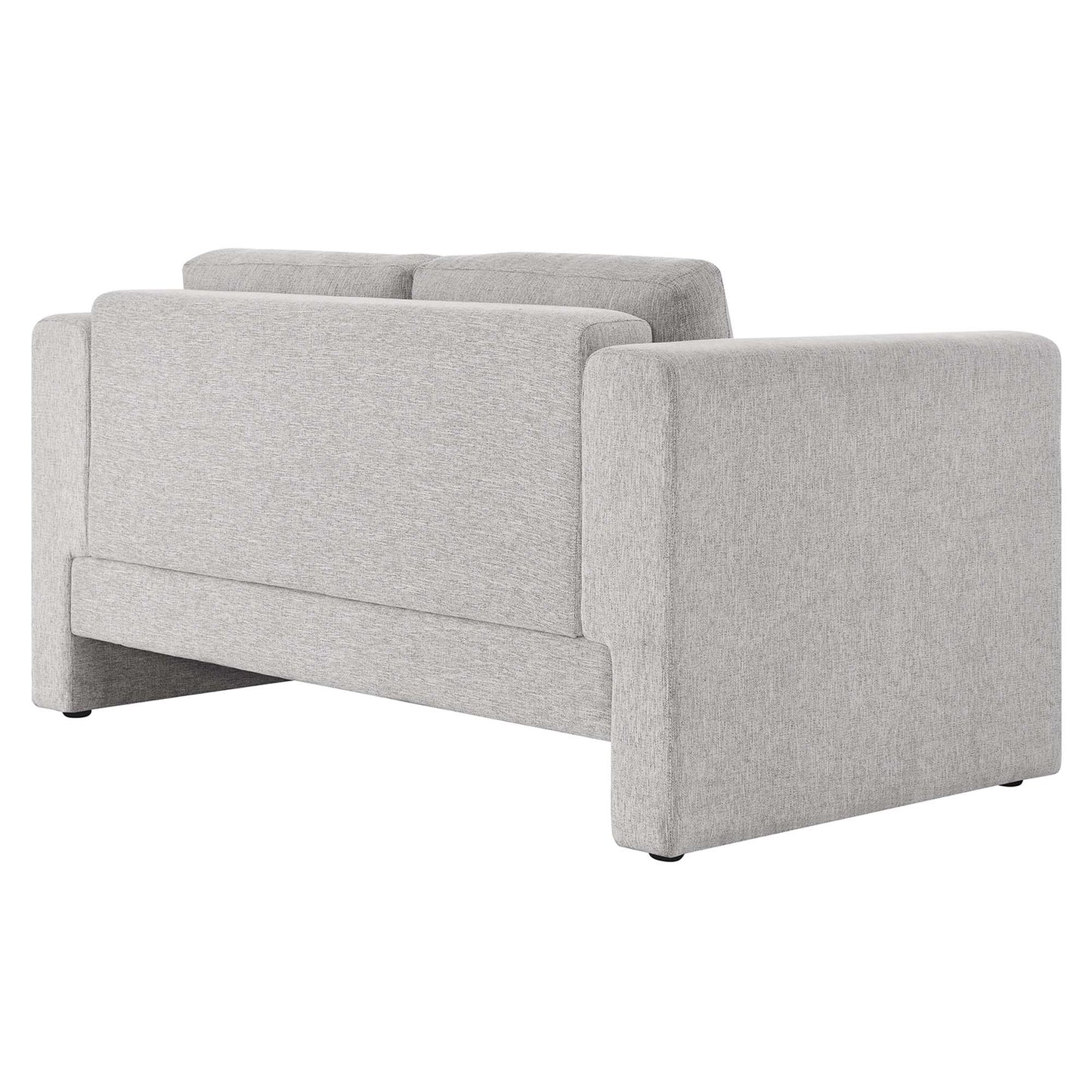 Modway Outlet Visible Fabric Loveseat by Modway  Living Room Furniture Light Gray - EEI-6375-LGR