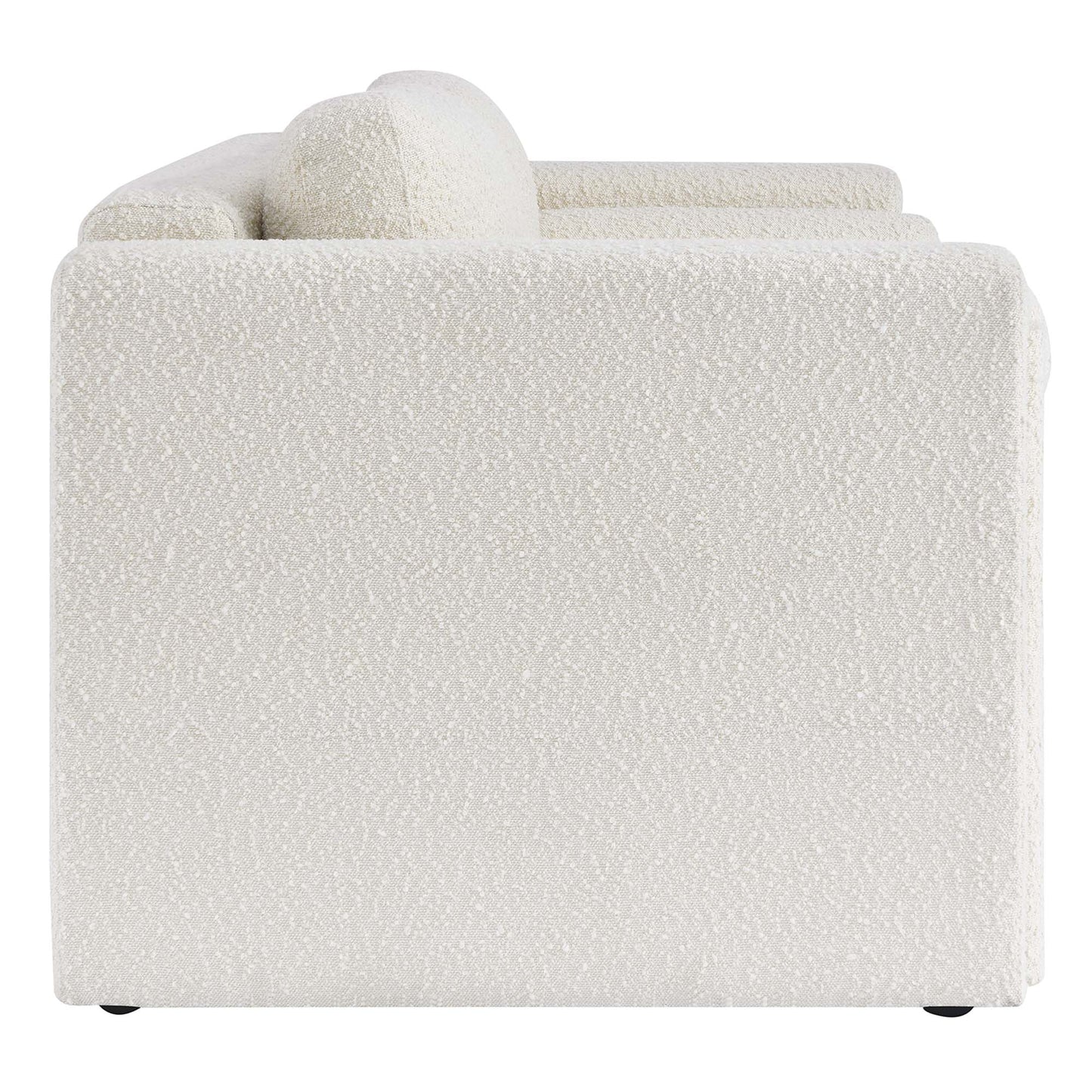 Modway Outlet Visible Boucle Fabric Loveseat by Modway  Living Room Furniture Ivory - EEI-6376-IVO