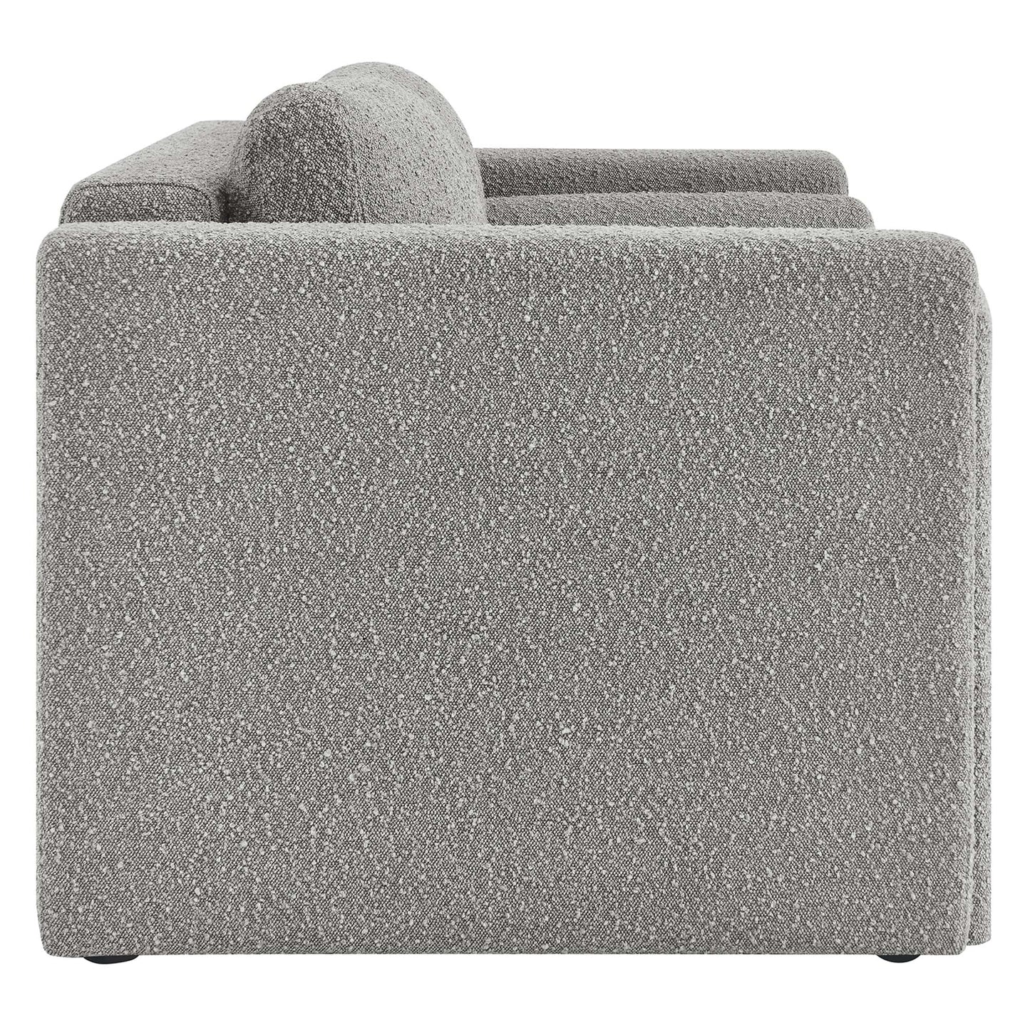 Modway Outlet Visible Boucle Fabric Loveseat by Modway  Living Room Furniture Light Gray - EEI-6376-LGR
