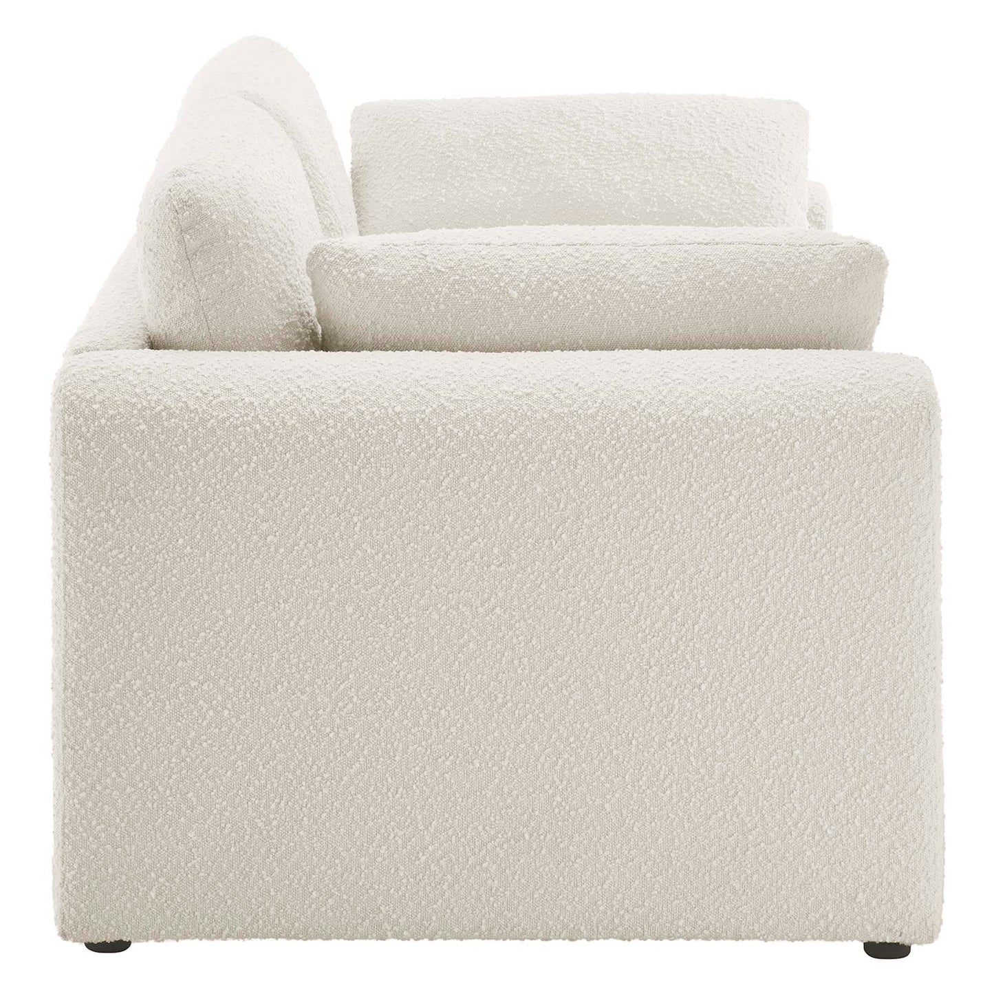 Modway - Waverly Boucle Fabric Sofa by Modway  Living Room Sofas and Armchairs White - EEI-6381-IVO